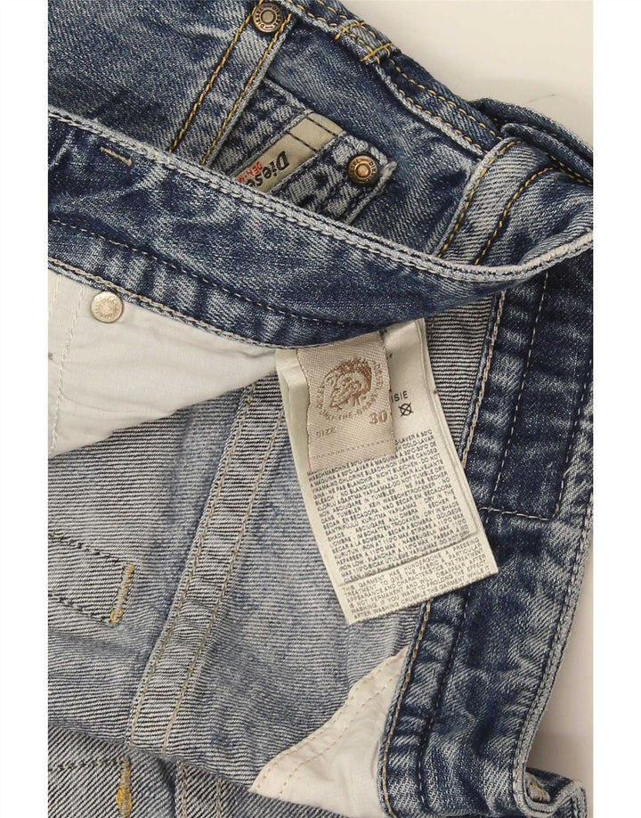 Jeans slim pentru bărbați Diesel Distressed W30 L33 Bumbac albastru