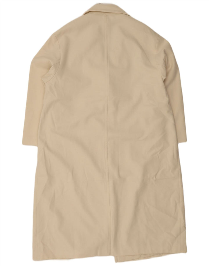 Pardesiu pentru femei Zara UK 20 2XL Poliester alb