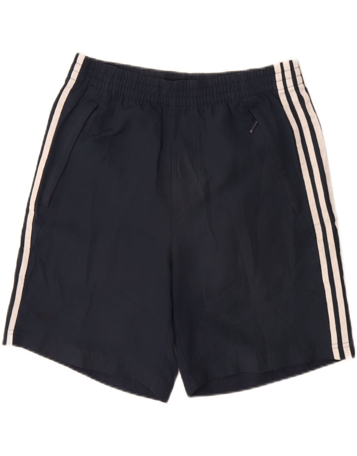Pantaloni scurți sport pentru bărbați Adidas, poliester, albastru mic