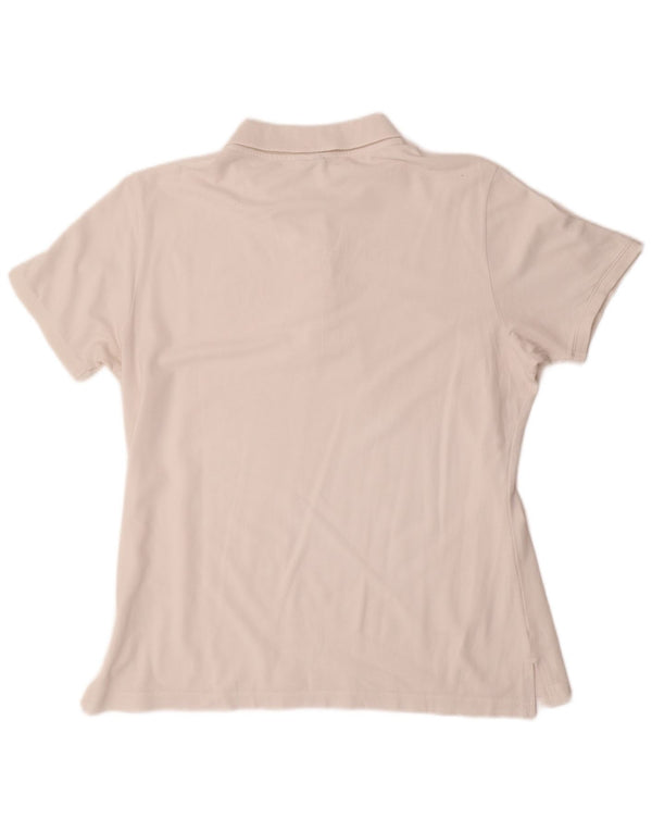 Tricou polo CHAMPION pentru femei UK 20 2XL Alb