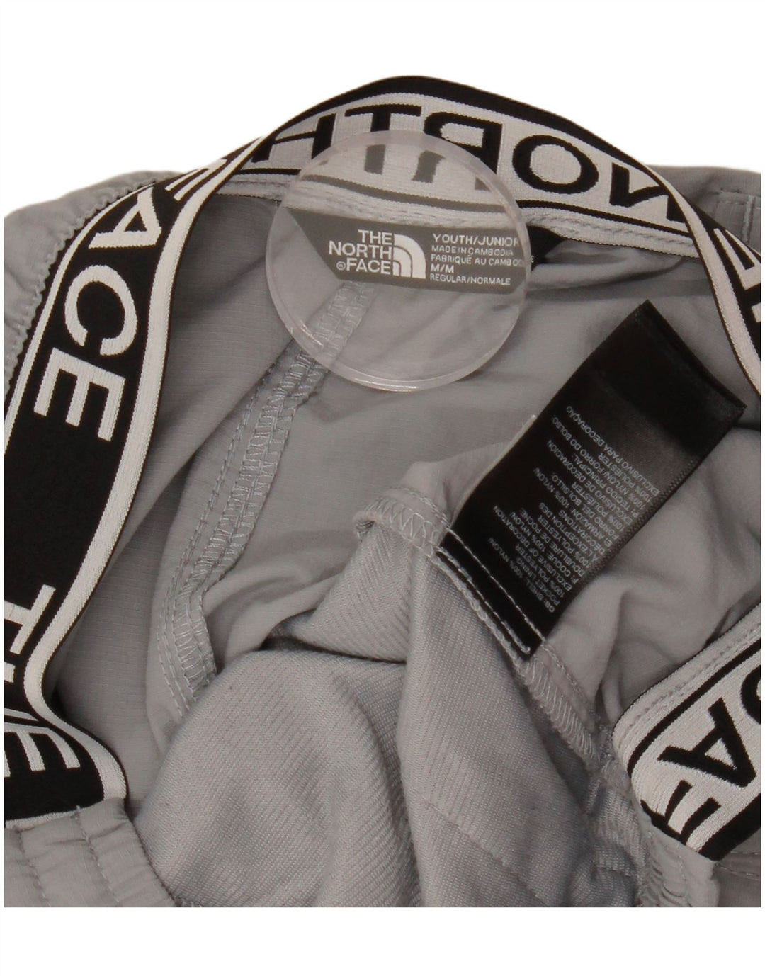 Pantaloni cargo grafici pentru băieți THE NORTH FACE 9-10 ani mediu W24 L24 gri