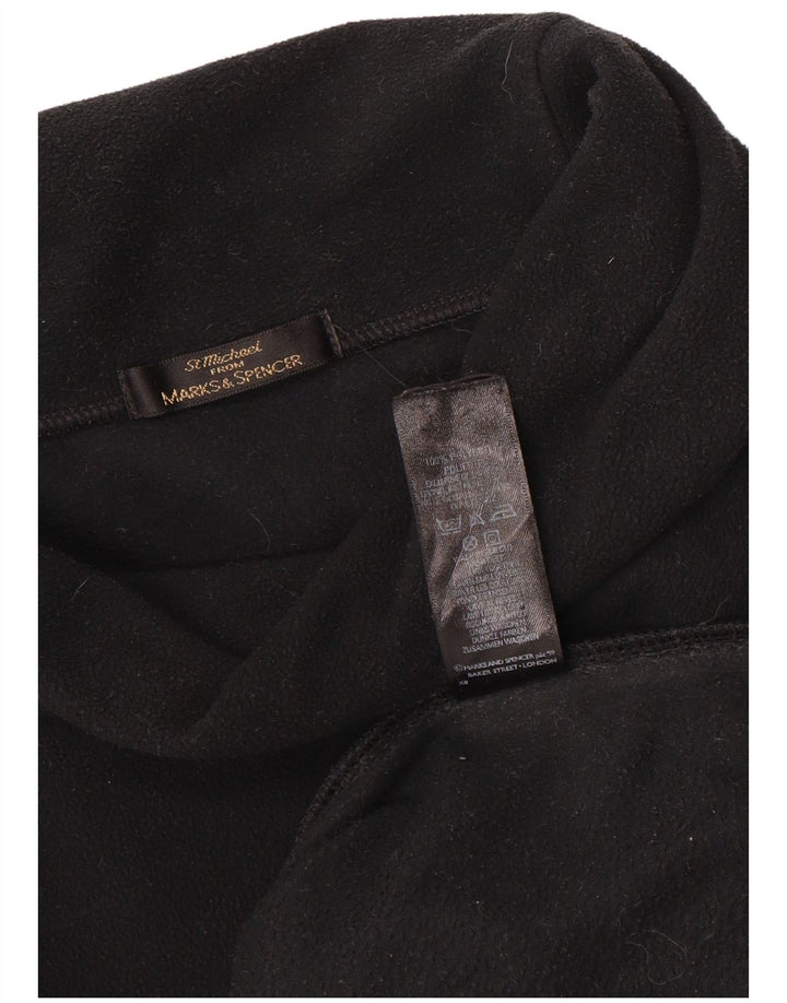 Pulover oversize din lână Marks & Spencer pentru femei UK 18 XL Poliester negru