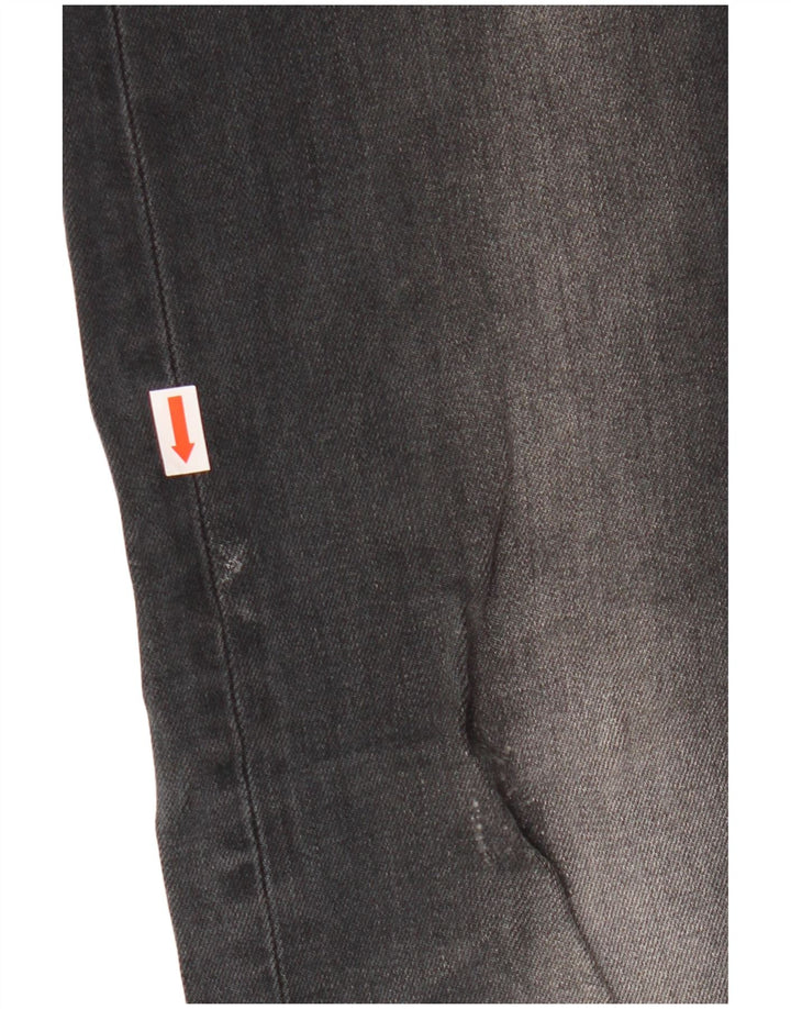 Blugi skinny distressed pentru femei Superdry W30 L32 bumbac negru