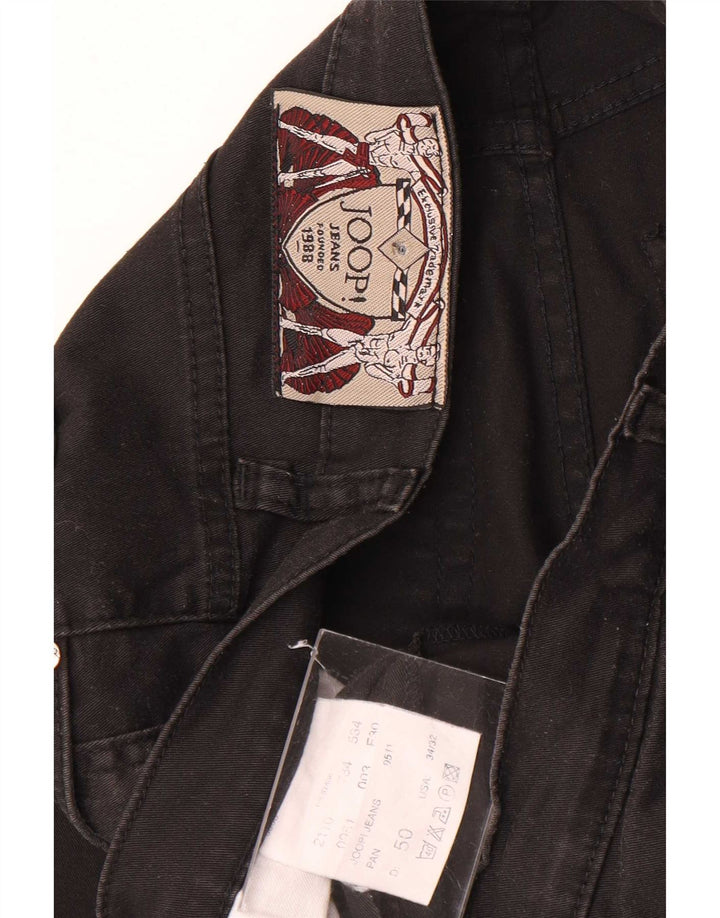 Joop Pantaloni slim casual pentru bărbați W34 L32 negri