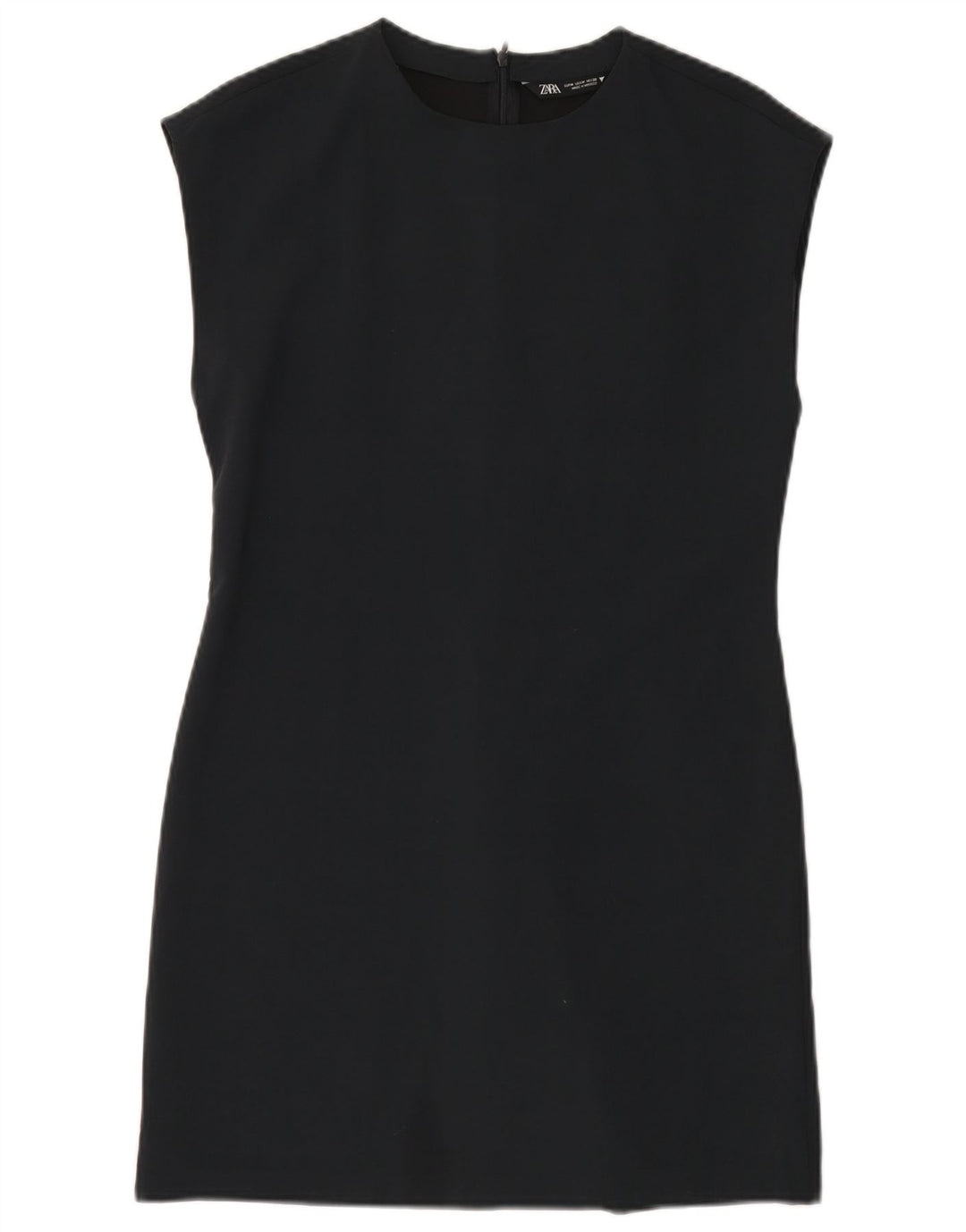 Rochie teacă pentru femei Zara UK 12 Medium Bleumarin Poliester