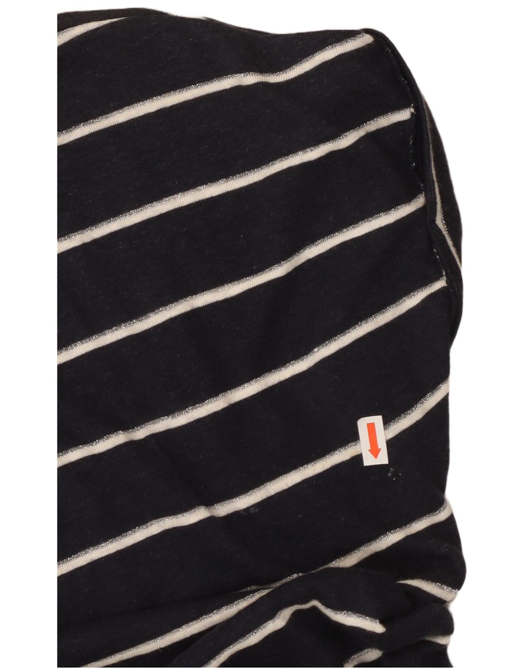 MONSOON Rochie tricou pentru femei UK 10 Mic in dungi bleumarin