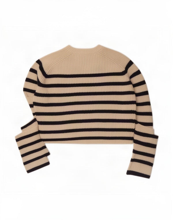 Pulover pentru femei Marks & Spencer cu gâtul cu barca UK 14 Medium Off White