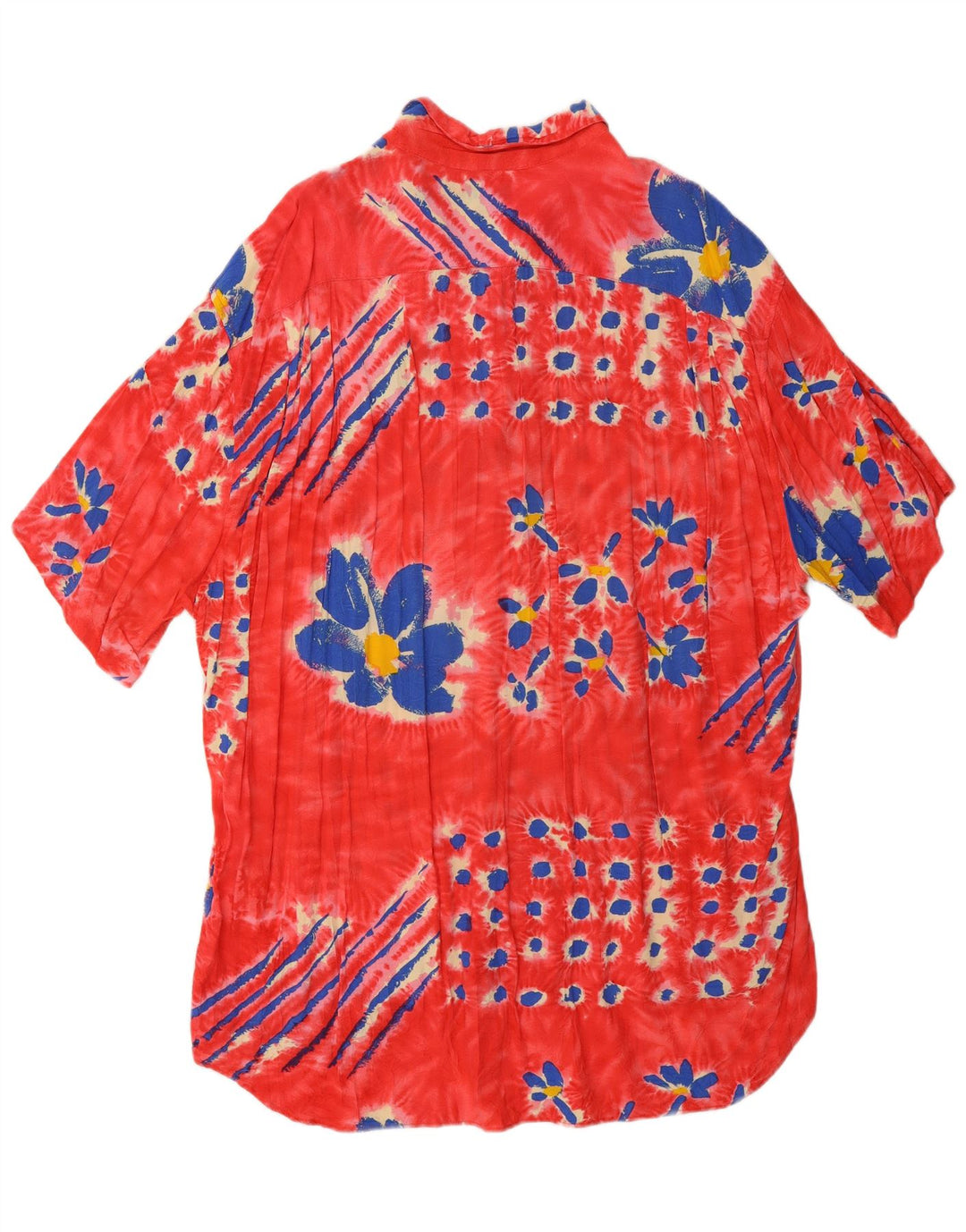 Cămașă cu mânecă scurtă pentru bărbați JAMS WORLD XL, roșu, raion floral