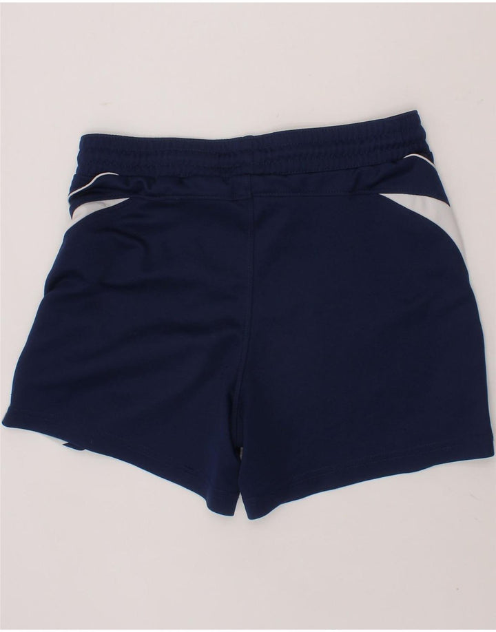 NIKE Boys Sport Shorts 8-9 Years Small  Navy Blue Colourblock Polyester Vintage Nike and Second-Hand Nike from Messina Hembry 