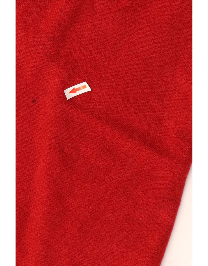 Pulover pentru bărbați Marks & Spencer, cu decolteu în V, 2XL, roșu acrilic