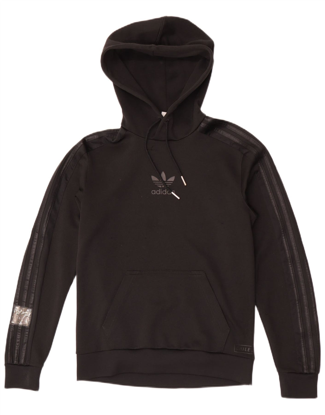 Pulover pentru bărbați Adidas Graphic Hoodie XS poliester negru