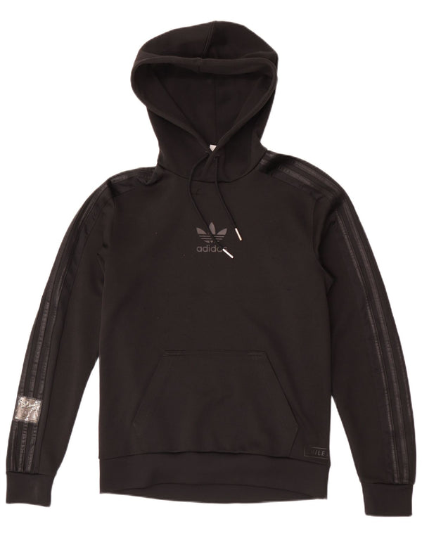 Pulover pentru bărbați Adidas Graphic Hoodie XS poliester negru