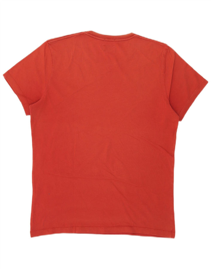 Tricou grafic pentru bărbați PEPE Jeans Slim Fit Top Roșu Mediu