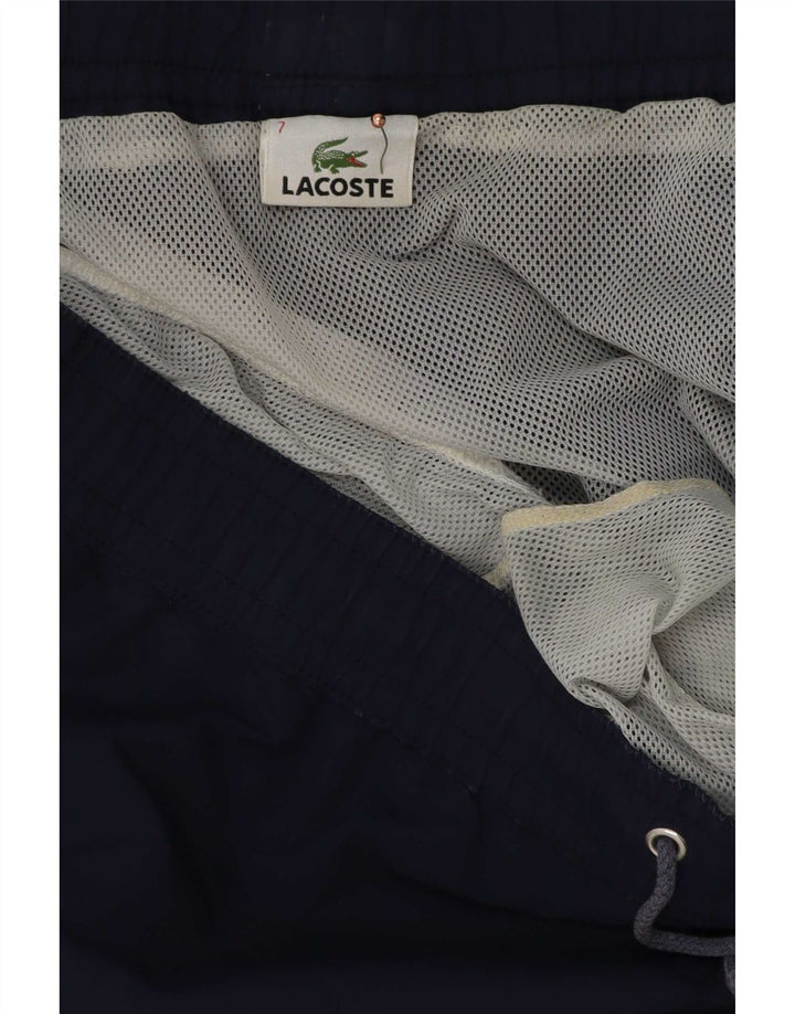 Pantaloni scurți de înot Lacoste pentru bărbați Mărimea 7 2XL Poliester bleumarin