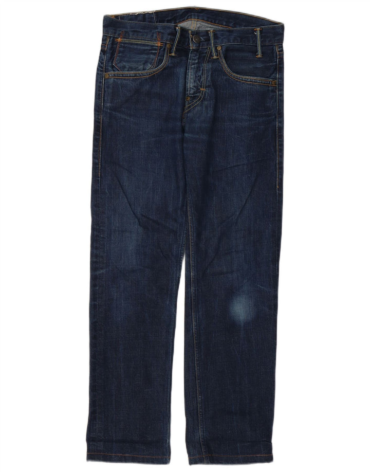 Blugi drepti pentru bărbați LEVI'S W29 L29 Bumbac albastru