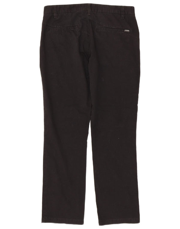 Pantaloni chino drepti pentru bărbați Volcom W32 L30 bumbac negru