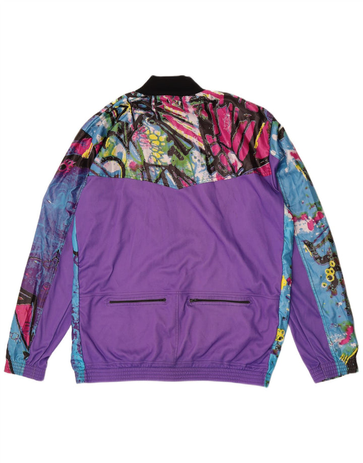Jachetă de trening pentru bărbați cu model abstract Nalini, XL, multicoloră