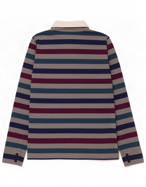 Treu polo Rugby pentru femei Paul & Shark UK 14 mare, multicolor, dungi