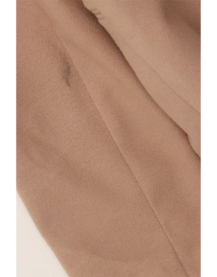 Topshop Palton dublu pentru femei UK 12 Medium Bej Poliester