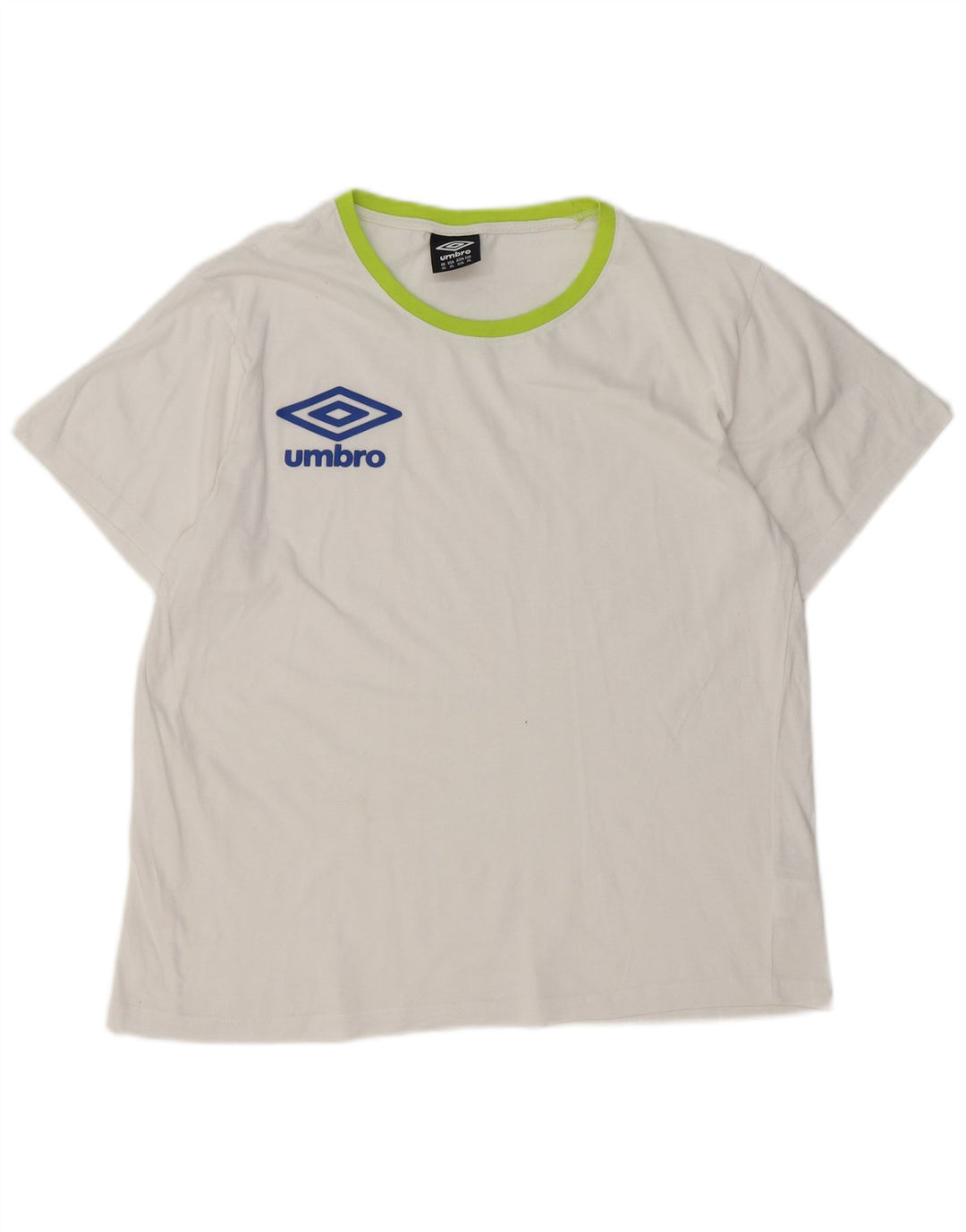 Tricou grafic Umbro pentru femei, UK 18 XL, bumbac alb