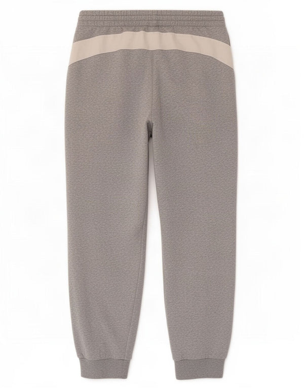 Pantaloni de trening pentru bărbați Adidas Pantaloni de jogging mari, gri, bumbac color bloc
