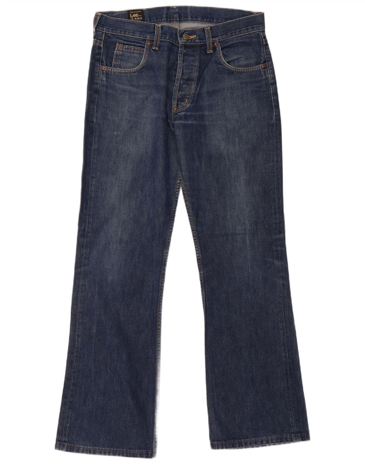Blugi pentru bărbați Lee Denver Bootcut W34 L32, bumbac albastru