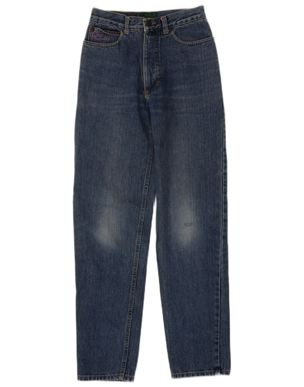 Blugi conici pentru femei Best Company UK 12 Medium W26 L29 Bumbac albastru