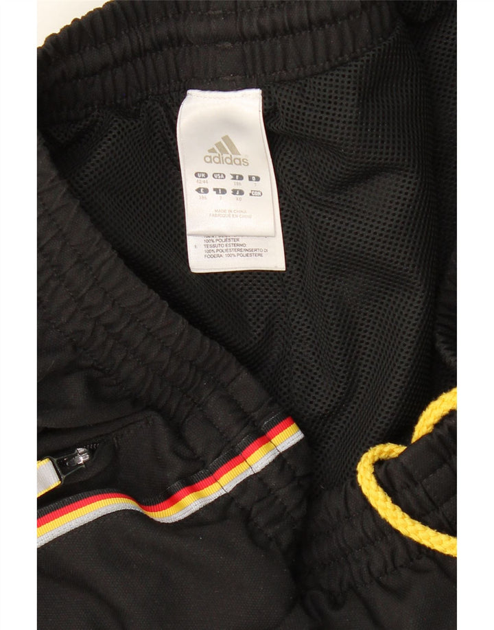 Pantaloni de trening ADIDAS pentru bărbați UK 42/44 Large W36 L30 Poliester negru