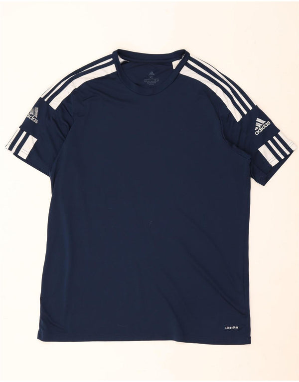 Tricou pentru bărbați Adidas Aeroready Top XL Bleumarin Poliester