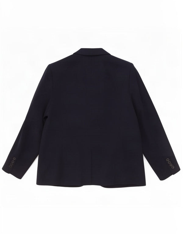 Jachetă pentru femei Marks & Spencer, cu 1 nasture, UK 22 3XL, bleumarin, poliester