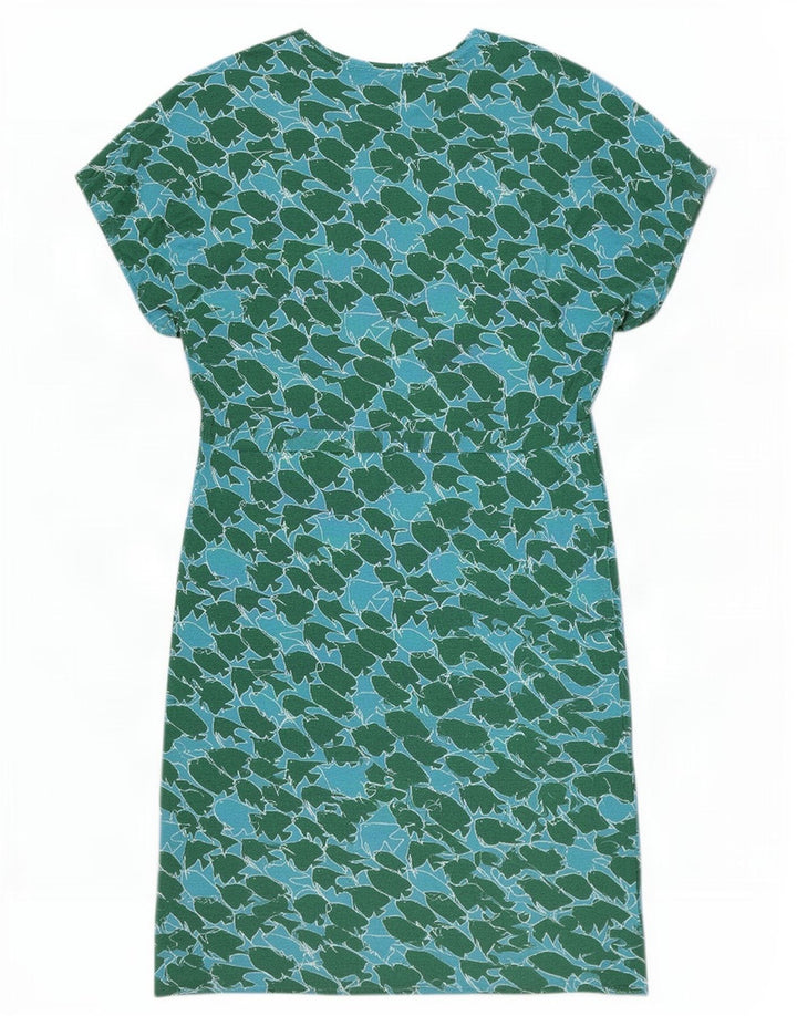 Sundek rochie schimbătoare cu model abstract pentru femei UK 10 mic albastru viscoză