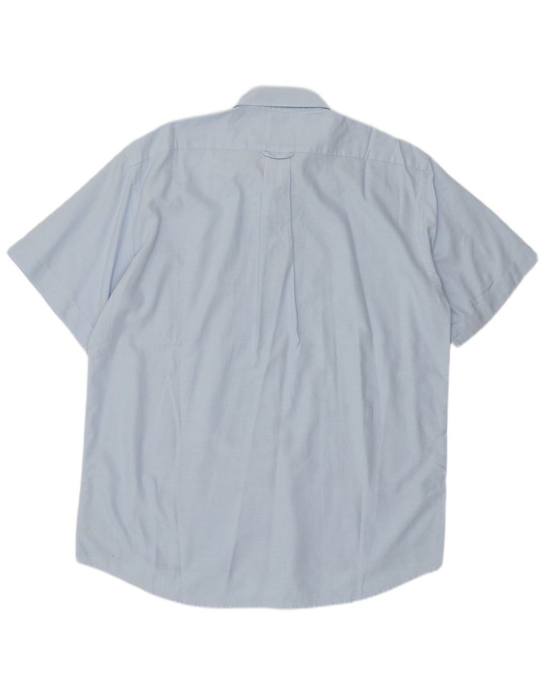 Cămașă cu mânecă scurtă pentru bărbați Lacoste Mărimea 41 Bumbac albastru mare