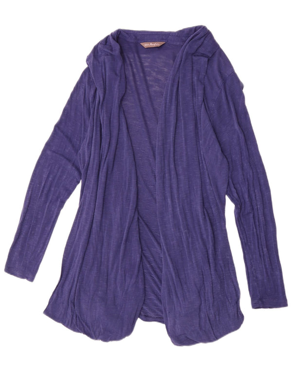 Pulover cardigan cu paragate pentru femei Marks & Spencer UK 12 Mov mediu