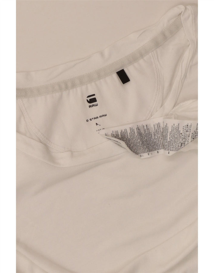 Tricou pentru femei G-STAR Top UK 14 Medium White Viscose