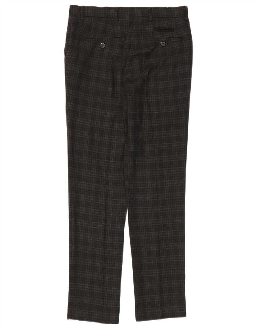 Pantaloni slim pentru bărbați Penguin L30 L32 Poliester cu carouri gri