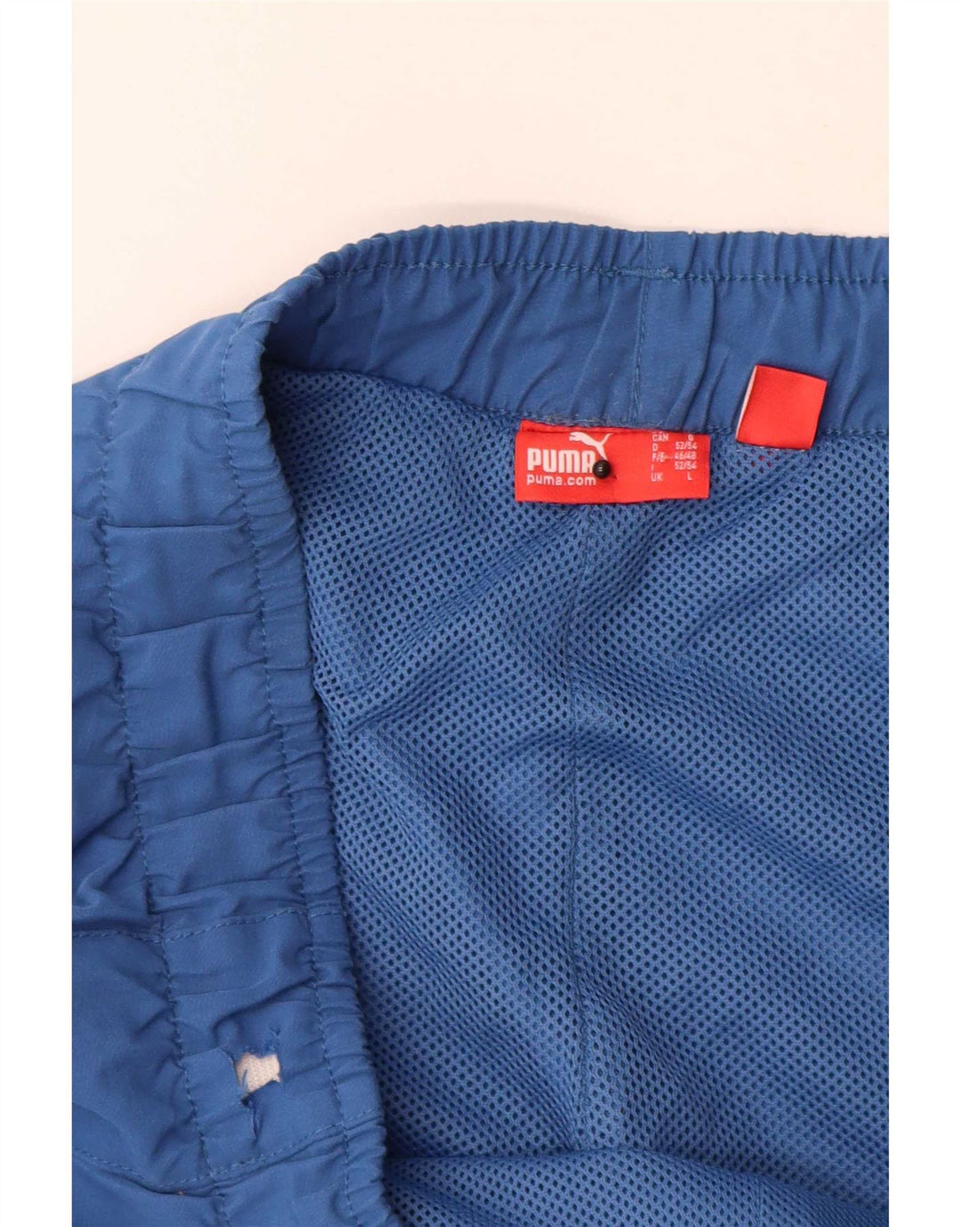Pantaloni de trening cu grafică Puma pentru bărbați, mari, albastru, color block