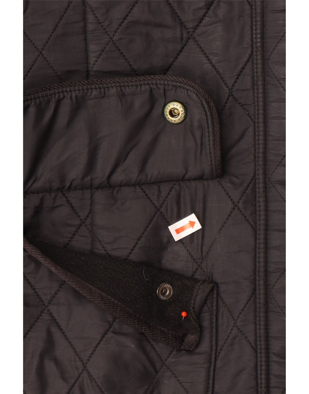 Jachetă utilată matlasată Barbour pentru femei UK 12 Medium Black