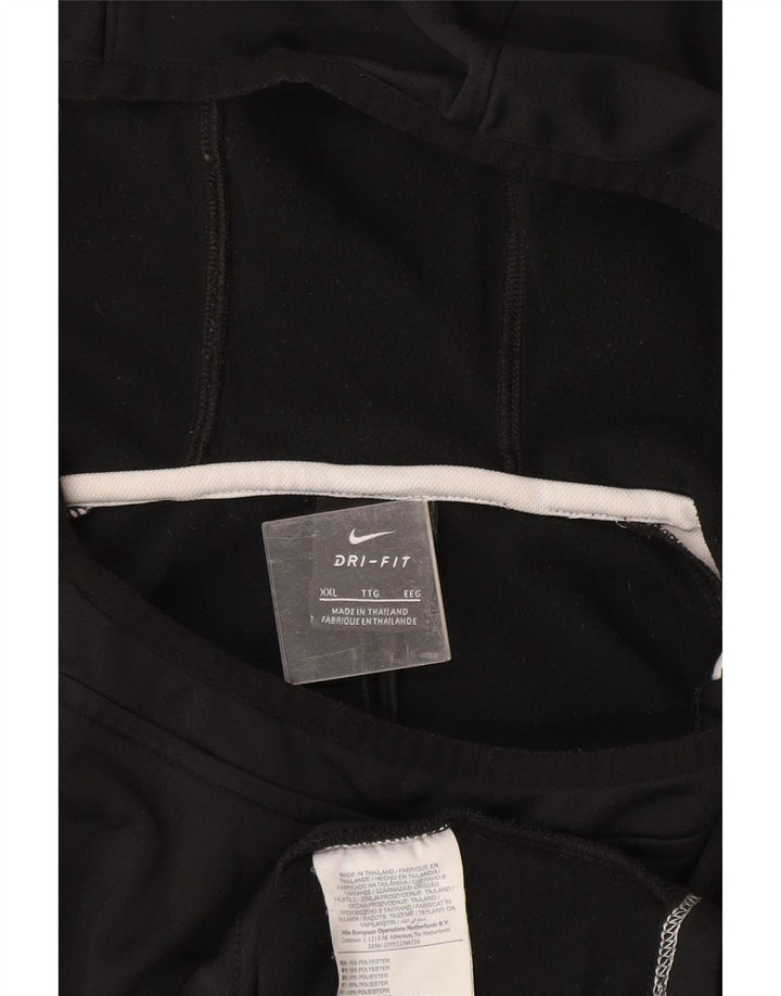 Pulover Nike Dri Fit pentru bărbați, 2XL, negru, poliester