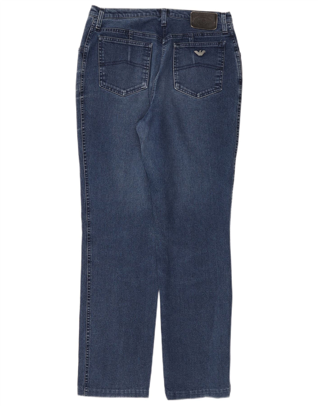 Blugi conici pentru femei ARMANI W33 L30 Albastru