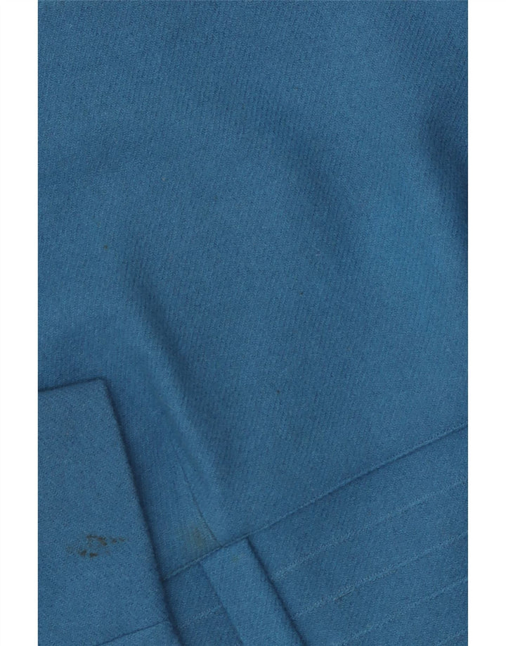 VINTAGE Rochie cu mâneci 3/4 pentru femei UK 12 Medium Blue