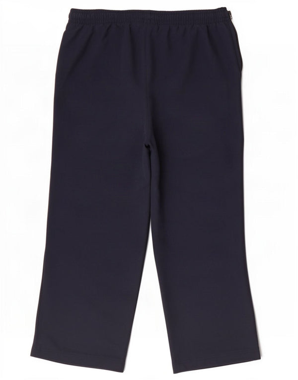 Pantaloni de trening Capri Reebok pentru femei UK 10 Small, bleumarin, poliester