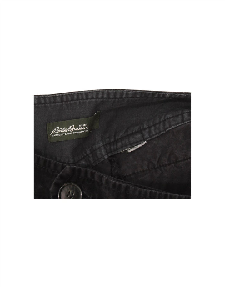 EDDIE BAUER Womens Bootcut Casual Trousers W32 L31 Black