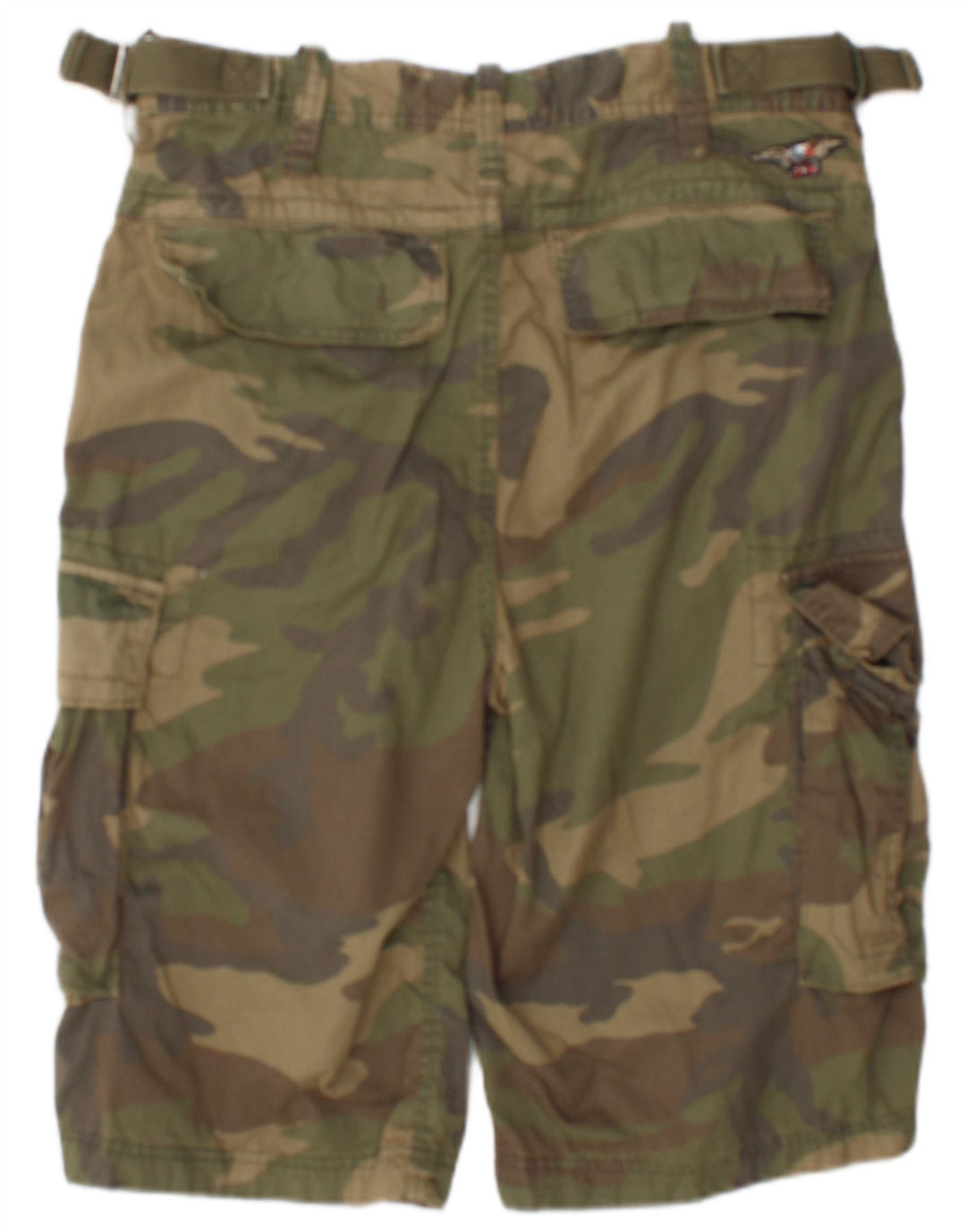 Pantaloni scurți cargo Tommy Hilfiger pentru bărbați W32, bumbac mediu kaki