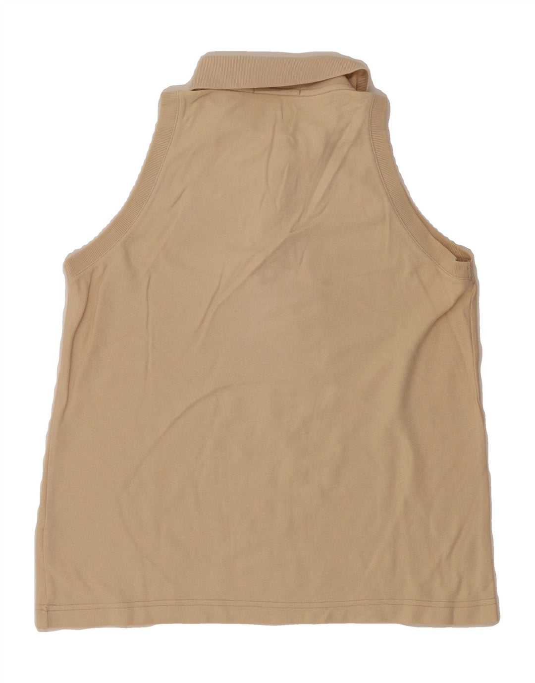 FILA Womens Sleeveless Polo Shirt IT 40 Small Beige Vintage Fila and Second-Hand Fila from Messina Hembry 