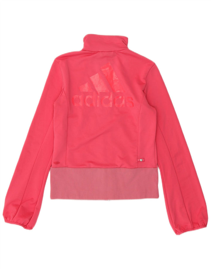Jachetă ADIDAS pentru femei Clima 365 Graphic Trening Top Jacket UK 10 Small Pink