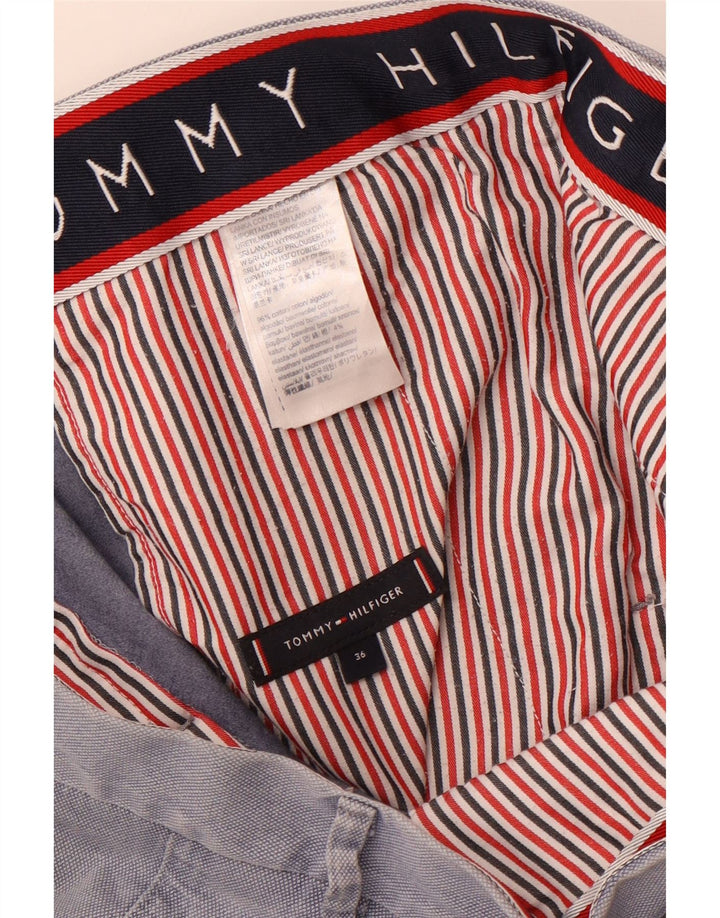 TOMMY HILFIGER Pantaloni scurți chino pentru bărbați W36 Bumbac albastru mare