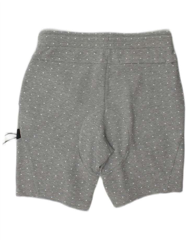 Pantaloni scurti sport cargo Nike pentru bărbați, bumbac cu pete mici, gri