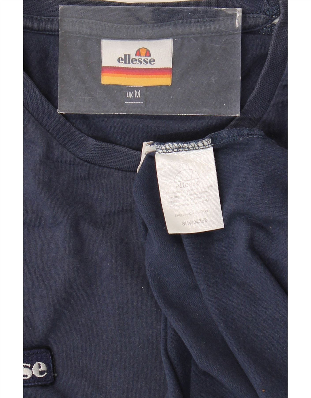 Tricou Bărbați ELLESSE Top Mediu Bleumarin Bumbac Colorblock