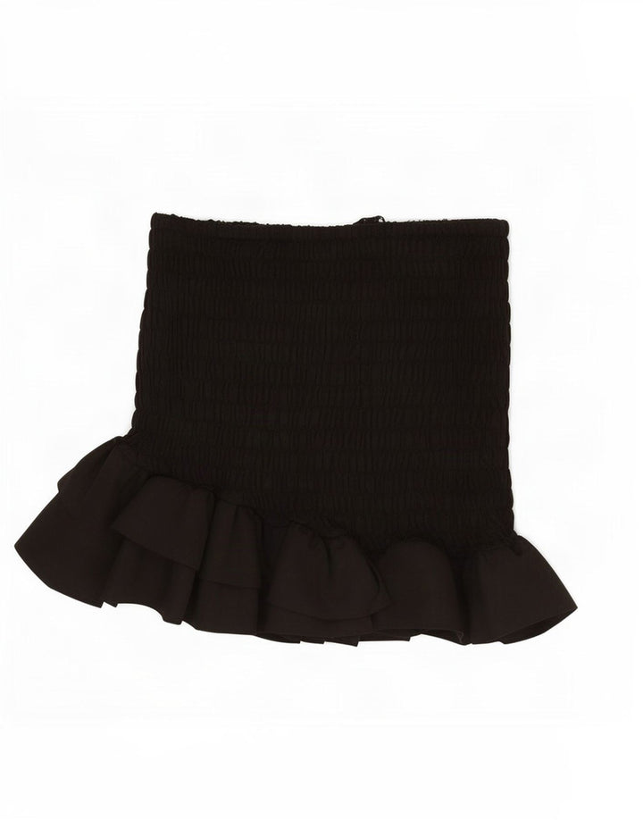 Fustă mini pentru femei Zara XS W25 Poliester negru