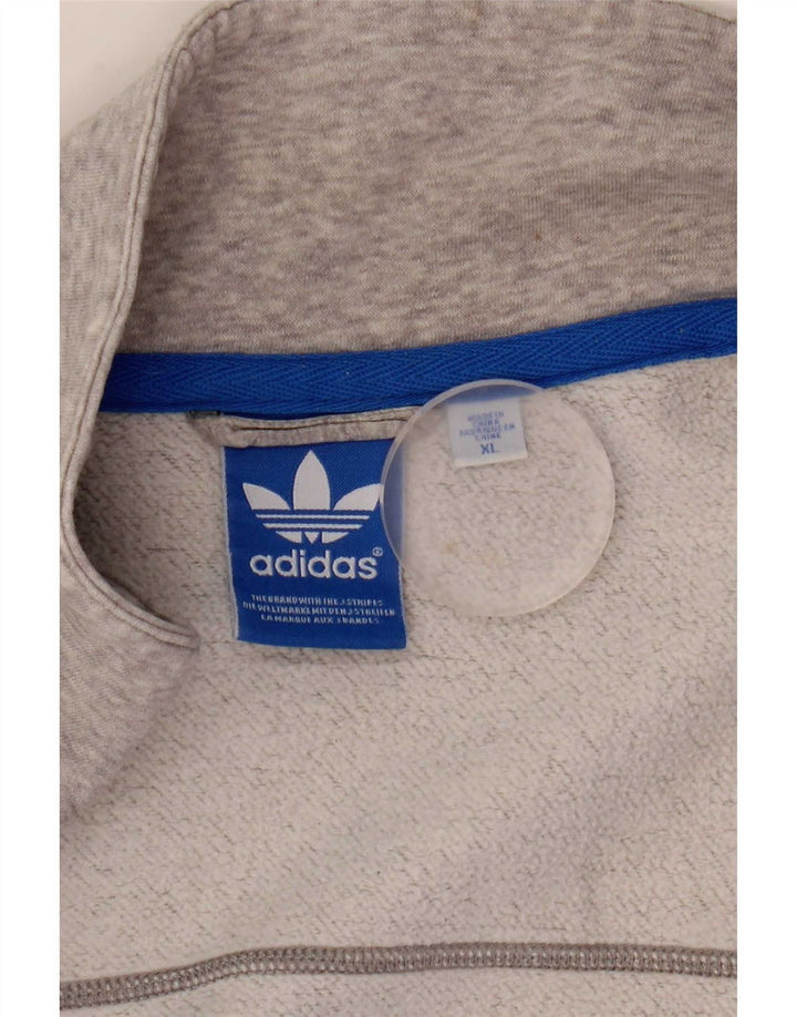 Jachetă de trening pentru bărbați Adidas, XL, bumbac cu pete gri